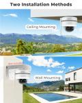 4MP Dual Lens WiFi PTZ Security Camera