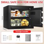 Fireproof and Waterproof Home Safe with Keypad