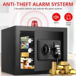 Fireproof and Waterproof Home Safe with Keypad