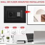 Fireproof and Waterproof Home Safe with Keypad