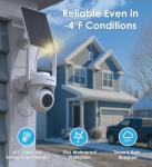 4K Solar-Powered Wireless Outdoor Security Cameras