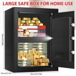 Large Fireproof Safe with Digital Keypad Security