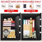 Large Fireproof Safe with Digital Keypad Security
