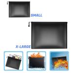 Fireproof Waterproof Document Bag & Cash Safe Box