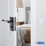 Matt Black 65mm Mortice Sashlock with Key