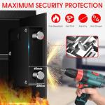 Fireproof Digital Safe with Anti-Theft Alarm
