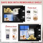 Fireproof Digital Safe with Anti-Theft Alarm