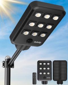 Solar Motion Sensor Street Light for Security