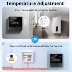 Smart WiFi Scene Wall Switch with Temperature Control