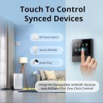 Smart WiFi Scene Wall Switch with Temperature Control