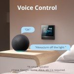 Smart WiFi Scene Wall Switch with Temperature Control