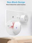 Smart WiFi Plugs with Energy Monitoring - 4 Pack