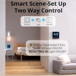Smart WiFi Scene Wall Switch with Temperature Control