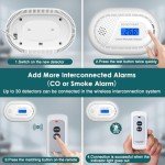 Safeliveo Wireless Interlinked Smoke and CO Alarm 6-Pack