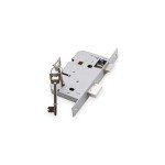 Heavy Duty Chrome Mortice Lock with Keys