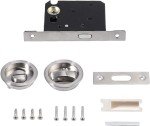 Bohaner Privacy Pocket Door Lock Set 3 Lever