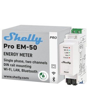 Smart Energy Meter with Wi-Fi & Bluetooth Control