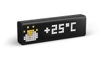 Smart Home Wi-Fi Clock by LaMetric, Black