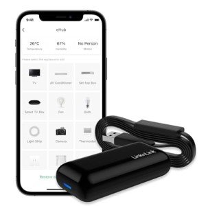 Smart WiFi Universal Remote with Sensors and Alexa
