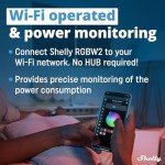 Smart WiFi Remote for RGBW LED Lights
