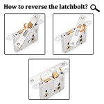 Brushed Nickel Mortice Door Lock and Handle