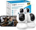Tapo 2K Indoor Camera with Night Vision - 2 Pack