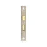 Sash Mortice Door Lock with Keys - Satin Nickel