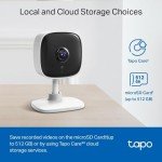 Tapo Mini Smart Security Camera, 1080p, Alexa Compatible