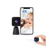 Mini Spy Camera 4K HD Indoor WiFi Surveillance