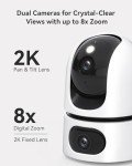 Imou Dual-Lens 2K Indoor Security Camera 360°