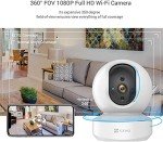 EZVIZ 1080P Indoor WiFi Camera with Alexa Control