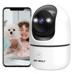 GENBOLT 2K Indoor WiFi Security Camera with Audio