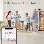 LAXIHUB 2K Pet Camera with App and Night Vision