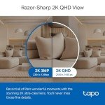 Tapo 2K QHD Indoor WiFi Security Camera