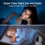 LAXIHUB 2K Pet Camera with App and Night Vision