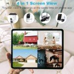 GENBOLT 2K Indoor WiFi Security Camera with Audio
