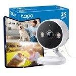 Tapo 2K Smart AI Outdoor/Indoor Security Camera
