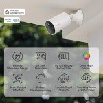 Tapo 2K Rechargeable Outdoor Security Camera