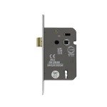 Sash Mortice Door Lock with Keys - Satin Nickel