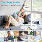 GENBOLT 2K Indoor WiFi Security Camera with Audio