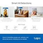 Tapo 2K QHD Indoor WiFi Security Camera
