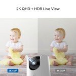Tapo 4MP Indoor WiFi Security Camera with 360° View