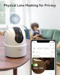 Imou 2.5K Indoor Security Camera with 360° Views