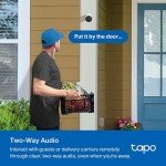 Tapo 2K Rechargeable Outdoor Security Camera