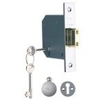 Yale 5 Lever Mortice Deadlock for External Doors