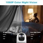 GENBOLT 2K Indoor WiFi Security Camera with Audio