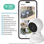 Indoor Smart Security Camera with Night Vision
