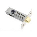 Nickel Tubular Mortice Latch - 63mm