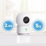 AOSU 2K Indoor Security Camera with Smart Tracking