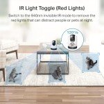 Tapo 4MP Indoor WiFi Security Camera with 360° View